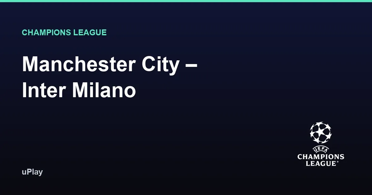 Etihad Stadium upplyst inför Champions League-mötet mellan Manchester City och Inter i september 2024