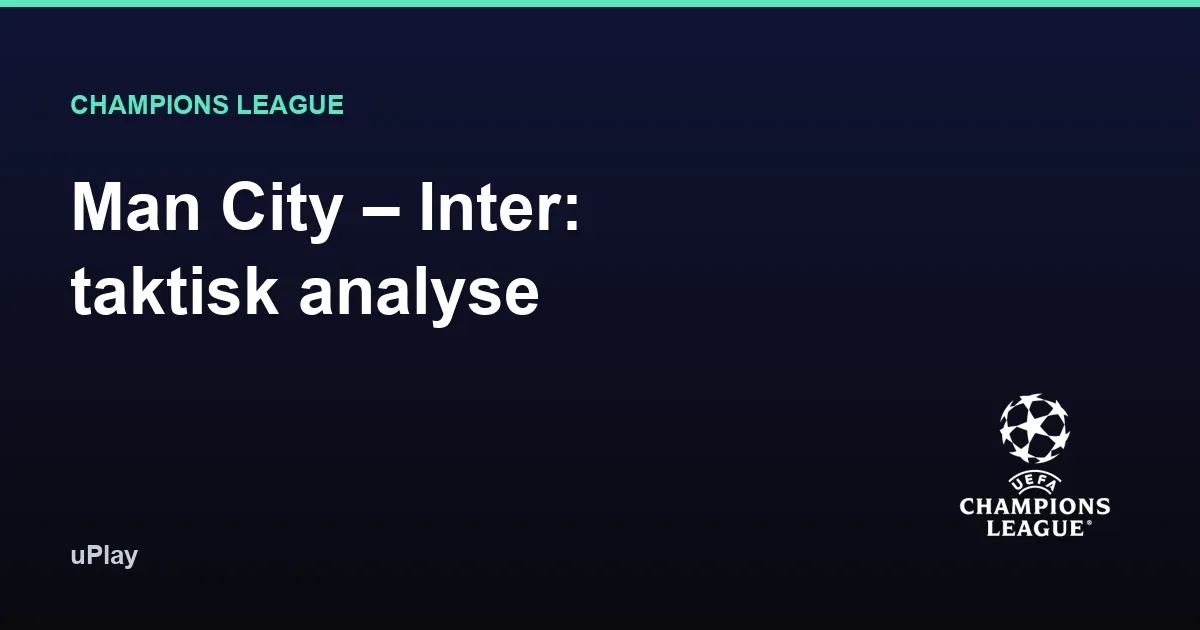 Spelare i närkamp om bollen på Etihad Stadium under Champions League-matchen mellan Manchester City och Inter